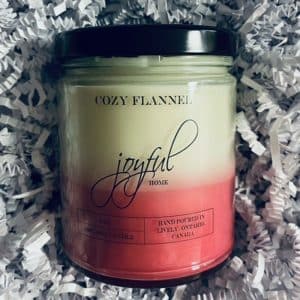Joyful home candle