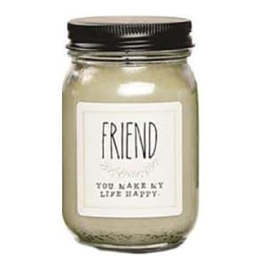 Country affair gift candle