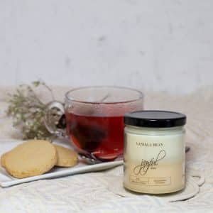 Joyful home candle