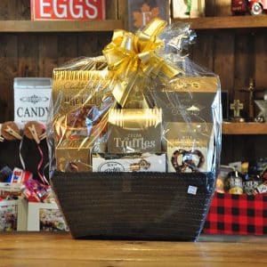 Chocolate deluxe gift basket