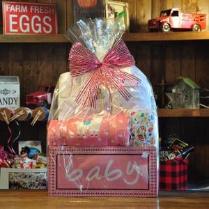 Oh Baby Girl gift basket