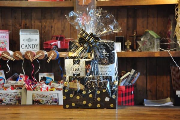 Sweet and salty gift basket